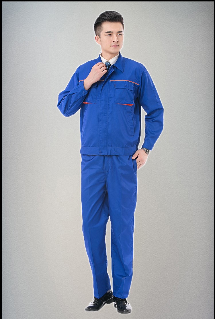 秋冬定制男套裝汽修維修工作服勞保工程工作服工廠(chǎng)車(chē)間制服(圖7)