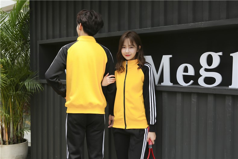 定制衛衣服務(wù)員工作服外套秋冬男女火鍋店奶茶店超市工裝長(cháng)袖印字(圖10)