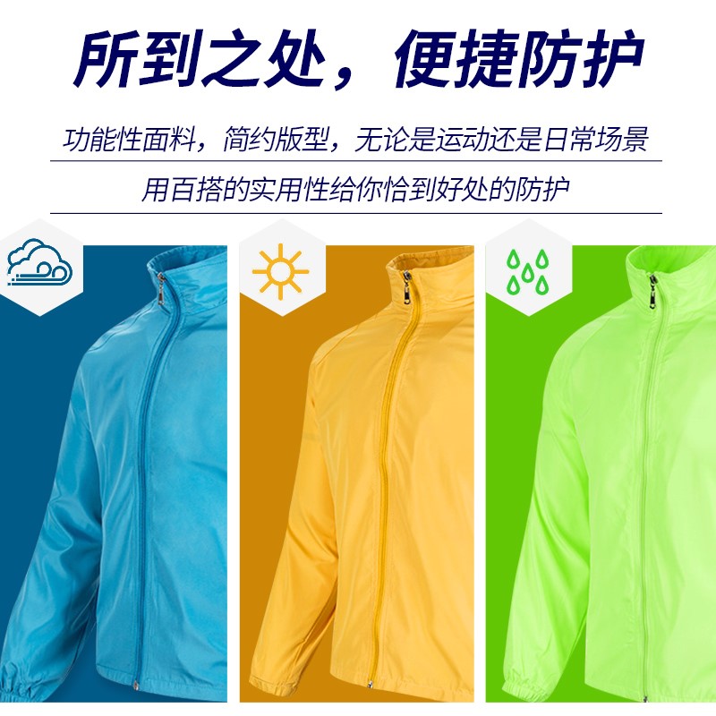 春秋廣告風(fēng)衣定制印logo長(cháng)袖工作裝印字服裝外套團體活動(dòng)服宣傳服(圖3)