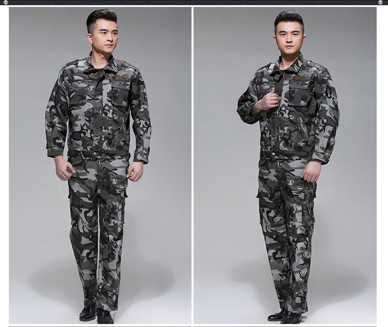 迷彩服套裝男夏季戶(hù)外作訓服學(xué)生軍訓服軍裝工作服軍迷服裝(圖21)