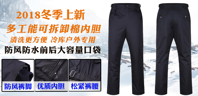 冬季工作服棉服男 加厚工作服棉衣工程汽修勞保服棉襖環(huán)衛棉大衣(圖4)