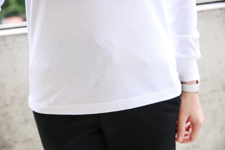 2019秋季工作服長(cháng)袖t恤立領(lǐng)POLO衫男女工裝團體服定制diy印字logo(圖17)