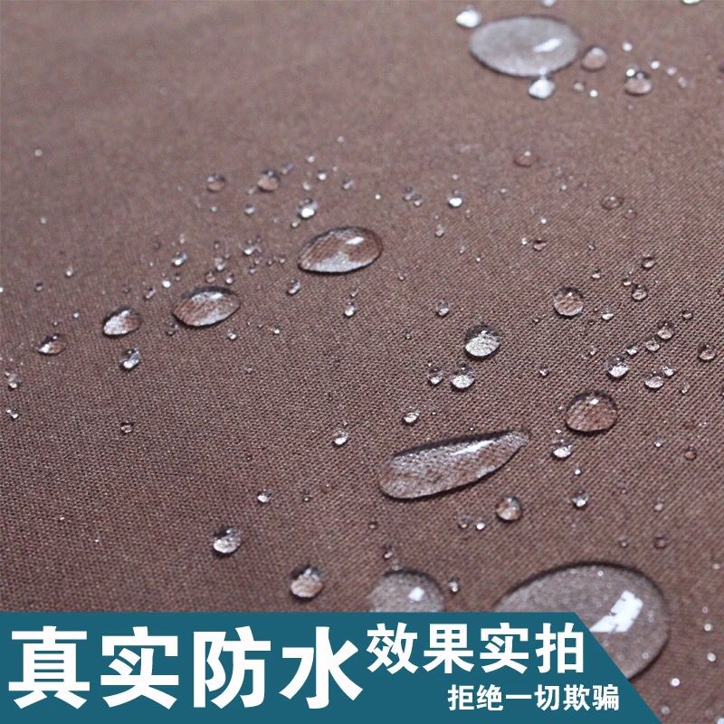 圍裙定制logo印字家用廚房純棉防水防油定做餐飲店工作服女時(shí)尚男(圖4)