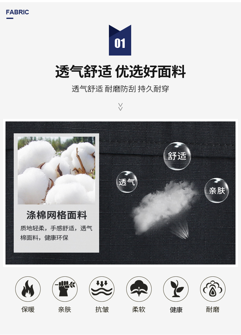 保安工作制服春秋網(wǎng)格黑色作訓服套裝男夏季耐磨夏裝短袖作訓服(圖2)