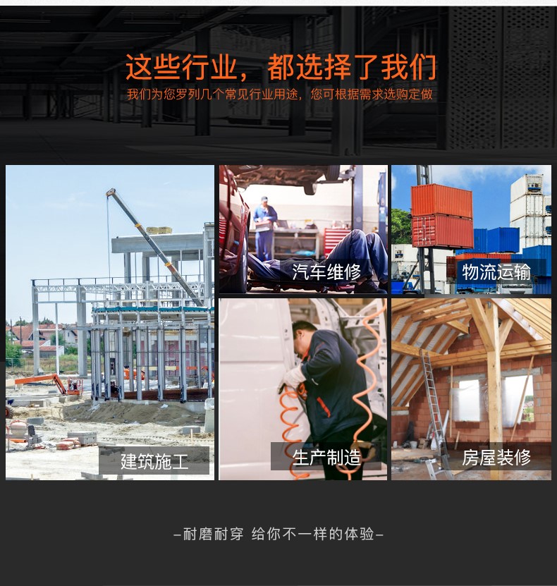 工作服套裝男長(cháng)袖加厚耐磨汽修服反光條勞保服工程服工裝上衣印字(圖4)