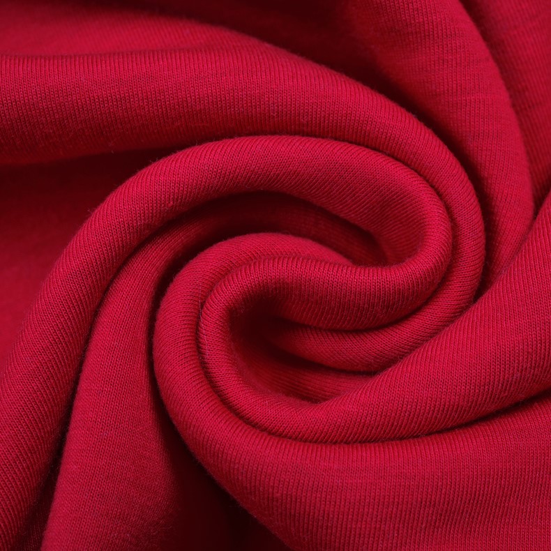 秋冬裝快餐火鍋店服務(wù)員工作服長(cháng)袖衛衣定制超市工裝加厚外套印字(圖12)