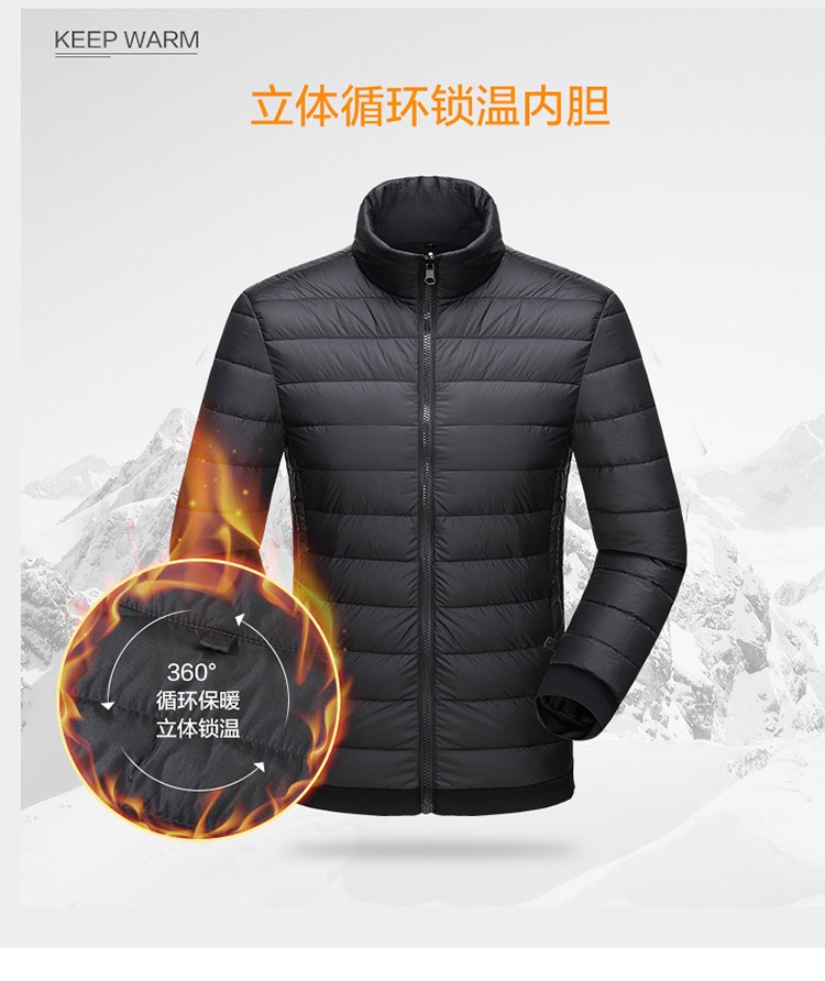 可團購定制戶(hù)外羽絨沖鋒衣男女登山滑雪服女潮款三合一可拆卸外套(圖6)
