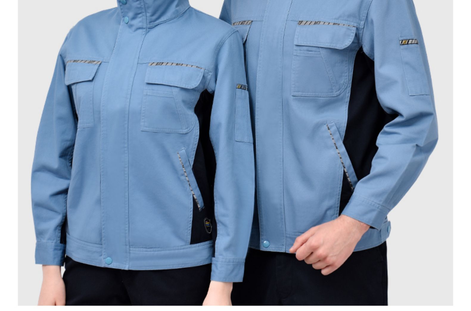 純棉秋冬季長(cháng)袖工作服套裝男士維修汽修服全棉電焊防燙阻燃勞保服(圖23)